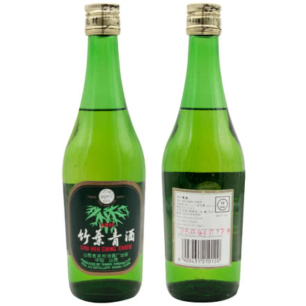 【老酒】45°竹叶青酒375ml（1996年）