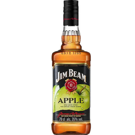 35°占边/金宾（Jim Beam）波本威士忌苹果味力娇酒700ml