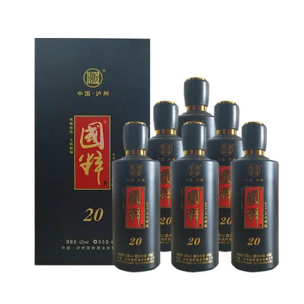 42°泸州浓香型国粹白酒480ml（6瓶装）