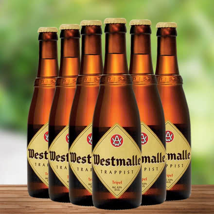 比利时进口啤酒 西麦尔修道院三料精酿啤酒330ML*6瓶