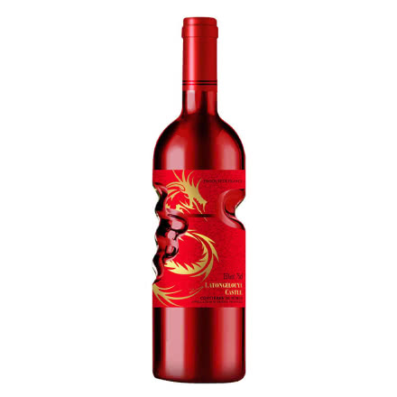 15度法国原瓶进口拉图歌伦雅城堡洛神干红葡萄酒 750ml