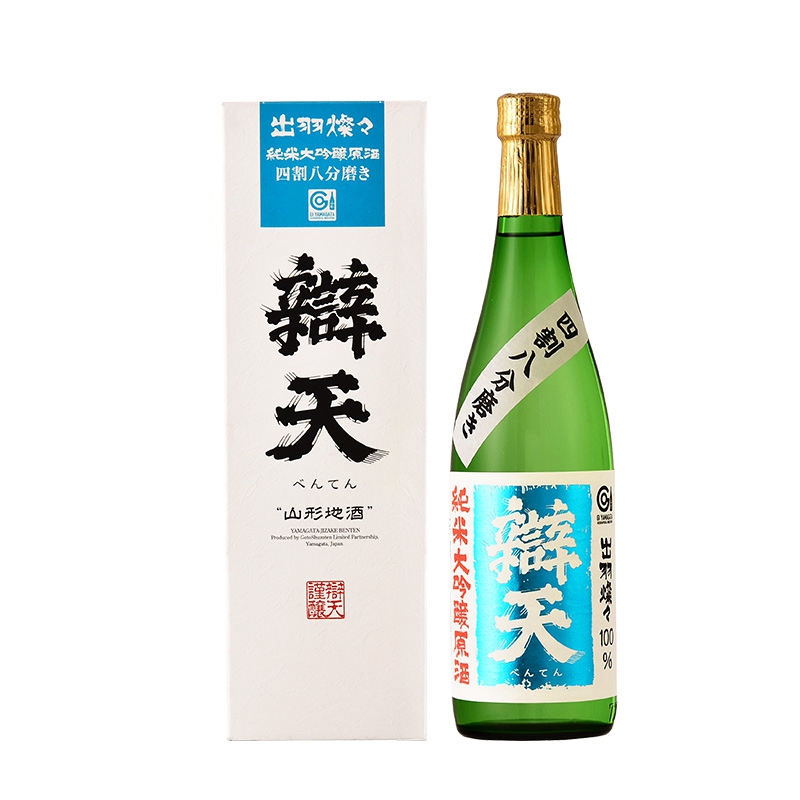 日本进口 辩天出羽灿灿纯米大吟酿清酒（发酵酒）720ml单瓶装