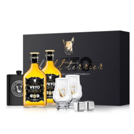 牛头梗VETO 苏格兰原瓶进口单一麦芽威士忌 国际烈酒大赛纪念版礼盒
