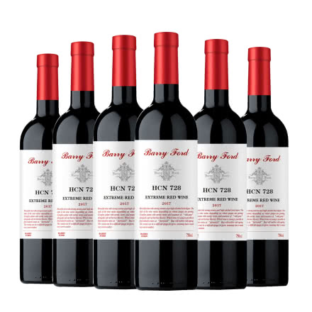 澳大利亚澳洲红酒奔富HCN728贵族西拉佳酿干红葡萄酒750ml*6支整箱装