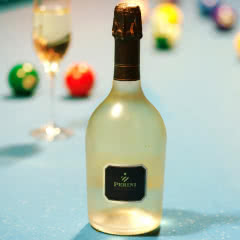 意大利原瓶进口起泡酒葡萄酒高度干型起泡酒气泡帕尼香槟灰皮诺11.5° 高档磨砂瓶750ml