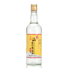 58°台湾玉山高粱酒黄标台湾清香型纯粮食白酒裸瓶装600ml