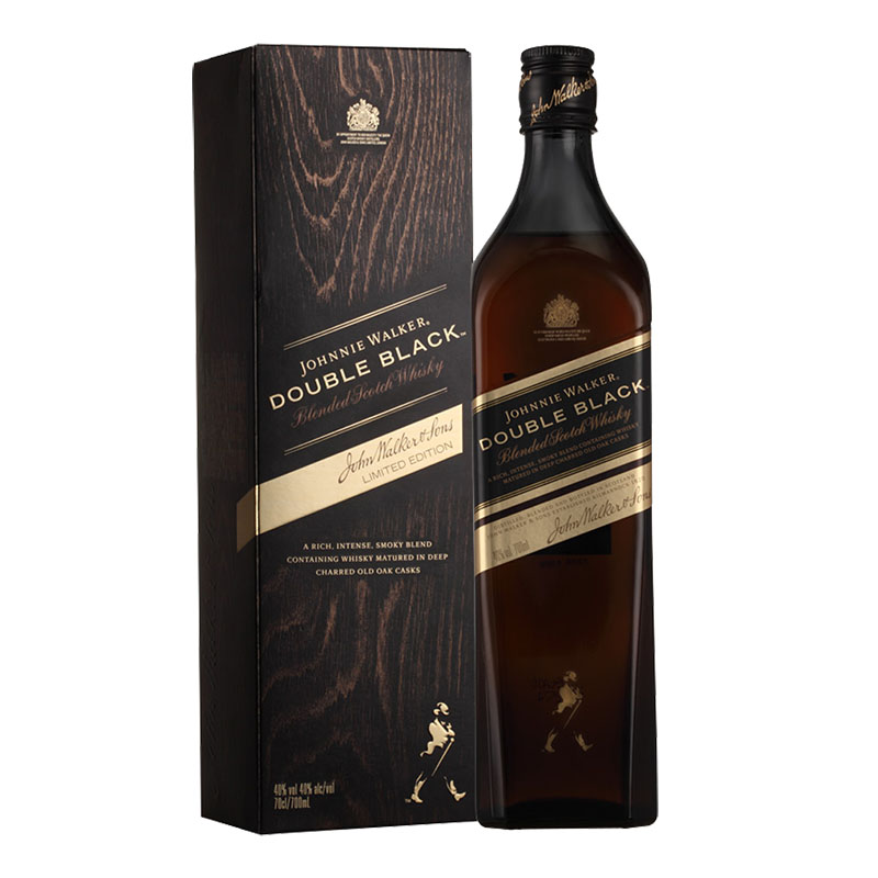 40 °英国Johnnie Walker尊尼获加黑方（醇黑）威士忌700ml