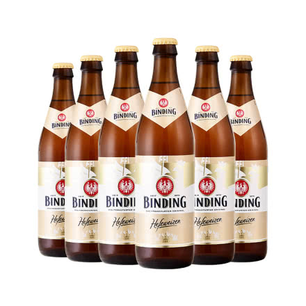 德国进口 冰顶小麦啤酒500ml*6瓶装