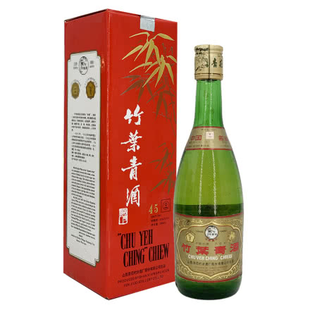 融汇老酒 45º竹叶青酒红盒500mlx1瓶 (2001年)
