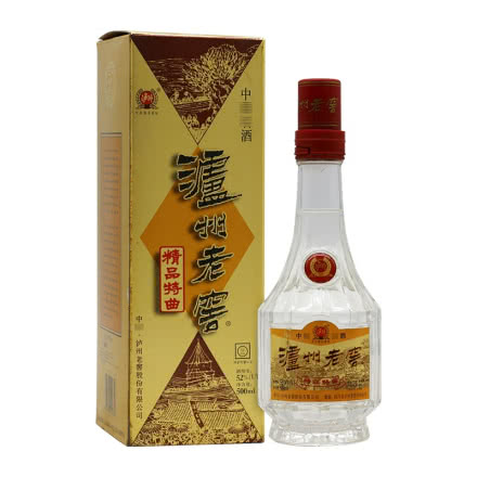 52度泸州老窖精品特曲（90年代末期）年份老酒 收藏酒 浓香型高度白酒500ml 单瓶