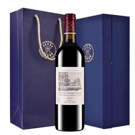 拉菲 法国原瓶进口红酒 罗斯柴尔德 拉菲杜哈米隆古堡正牌干红葡萄酒礼盒装750ml