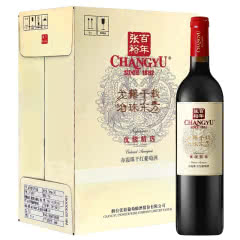 张裕龙藤名珠优级精选赤霞珠干红葡萄酒750ml*6瓶整箱装