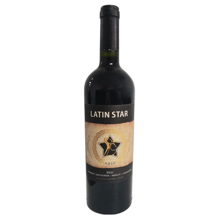 智利星得斯拉丁之星H800红葡萄酒750ml