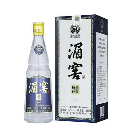 52度贵州 湄窖 精品特曲 浓香型 纯粮固态酿造 口粮酒500ml单瓶装