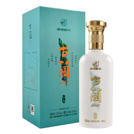 52°郎酒 古蔺1987 仙山 浓香型白酒 固态法酿造500ml礼盒装
