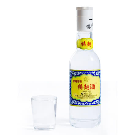 52°泸州老窖特麯60版浓香型白酒100ml(单瓶装）