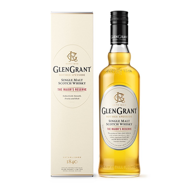 格兰冠（Glengrant）单一麦芽威士忌苏格兰原装进口洋酒 格兰冠少校珍藏700ml