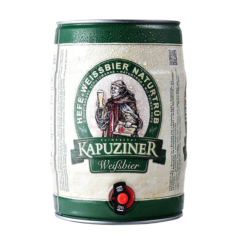 德国原装进口 卡布奇纳小麦啤酒5L