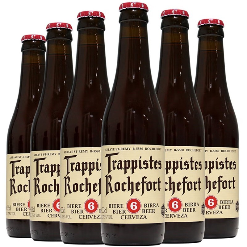 比利时进口罗斯6号修道院精酿啤酒330ml*6瓶