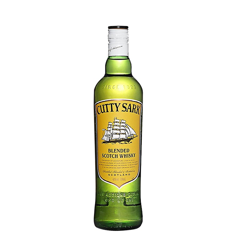 顺风威士忌（Cutty Sark）绿皮书同款洋酒 英国进口苏格兰威士忌 单瓶700ml