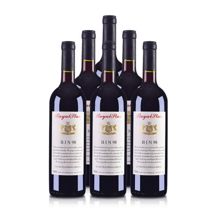 澳大利亚洛伊斯达梅洛 BIN98 干红葡萄酒750ml*6
